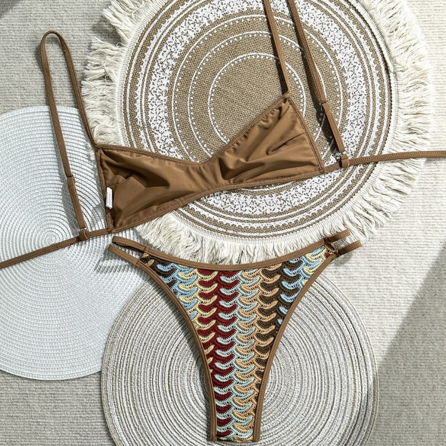 Bikini Ricamato "Élise" – Eleganza Artigianale per l'Estate