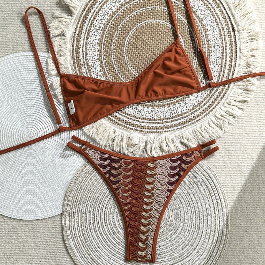 Bikini Ricamato "Élise" – Eleganza Artigianale per l'Estate