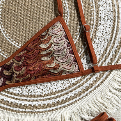 Bikini Ricamato "Élise" – Eleganza Artigianale per l'Estate